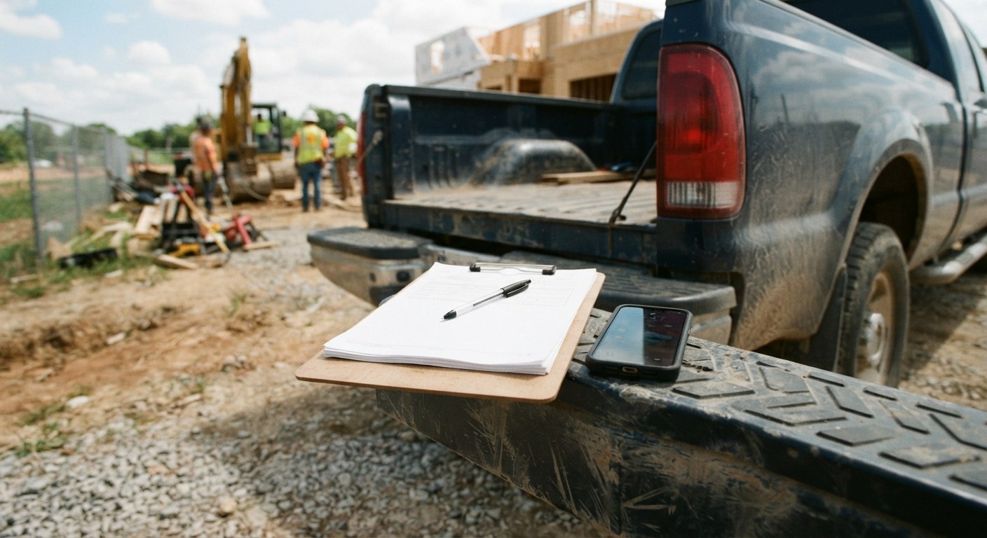 A 53-foot dry van trailer